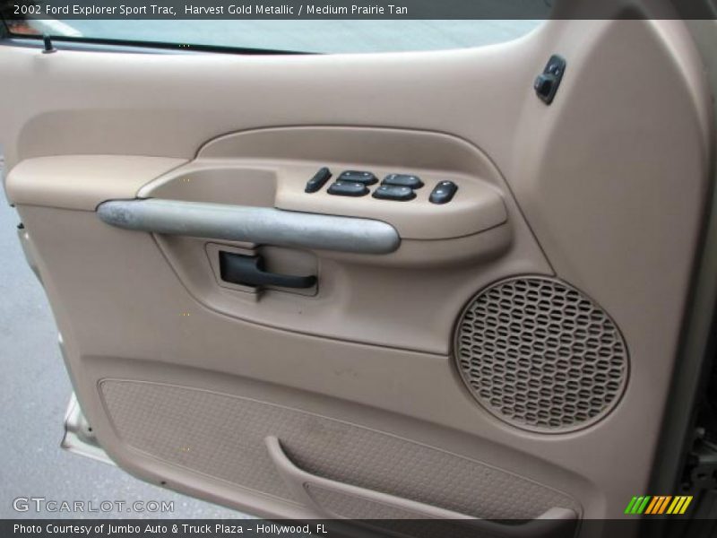 Harvest Gold Metallic / Medium Prairie Tan 2002 Ford Explorer Sport Trac