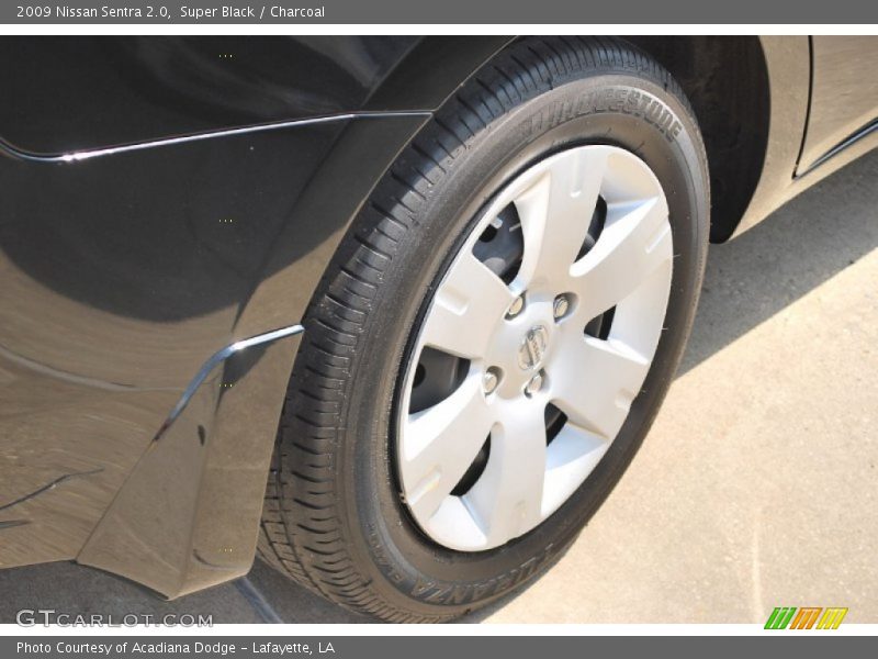 Super Black / Charcoal 2009 Nissan Sentra 2.0