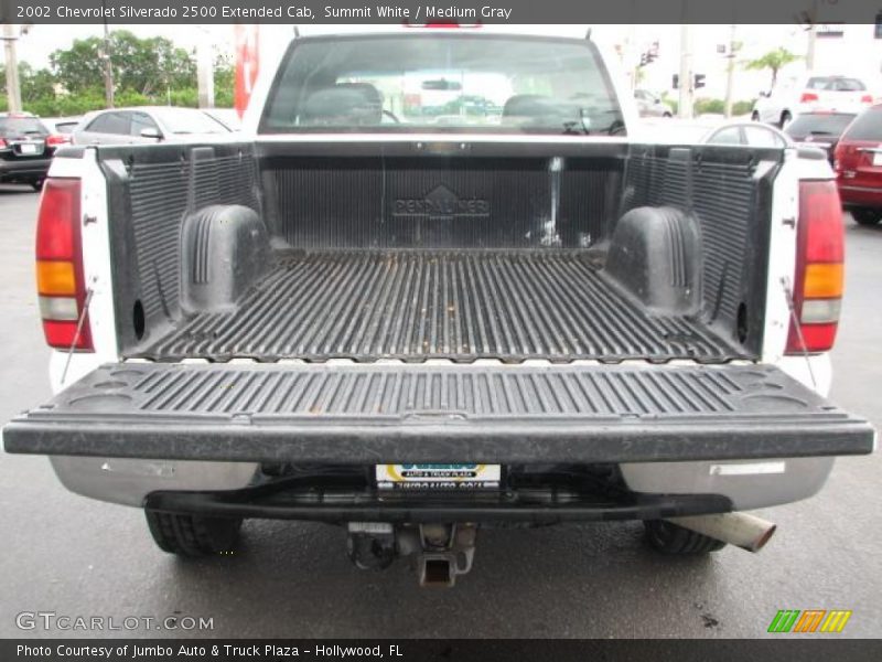 Summit White / Medium Gray 2002 Chevrolet Silverado 2500 Extended Cab