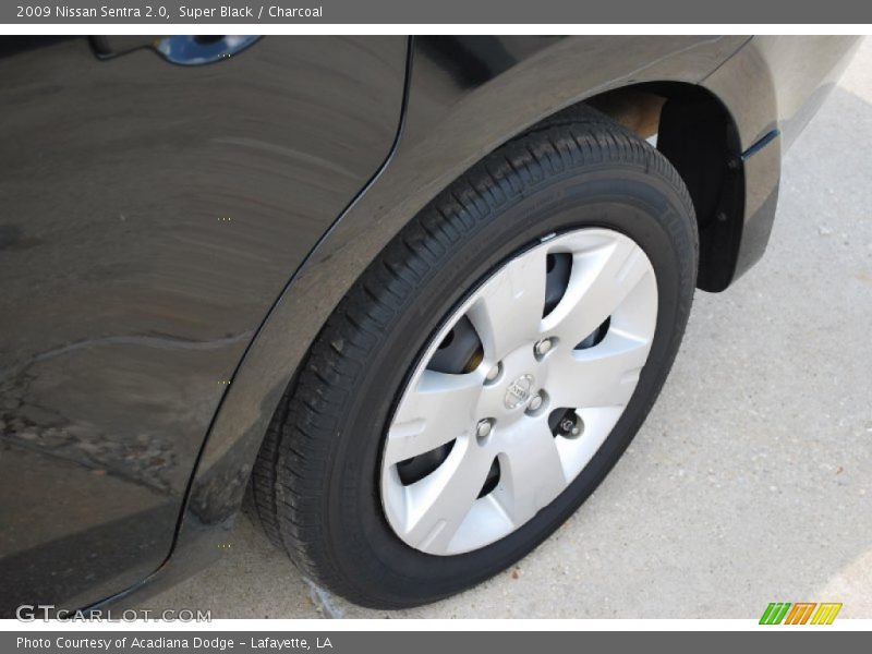 Super Black / Charcoal 2009 Nissan Sentra 2.0