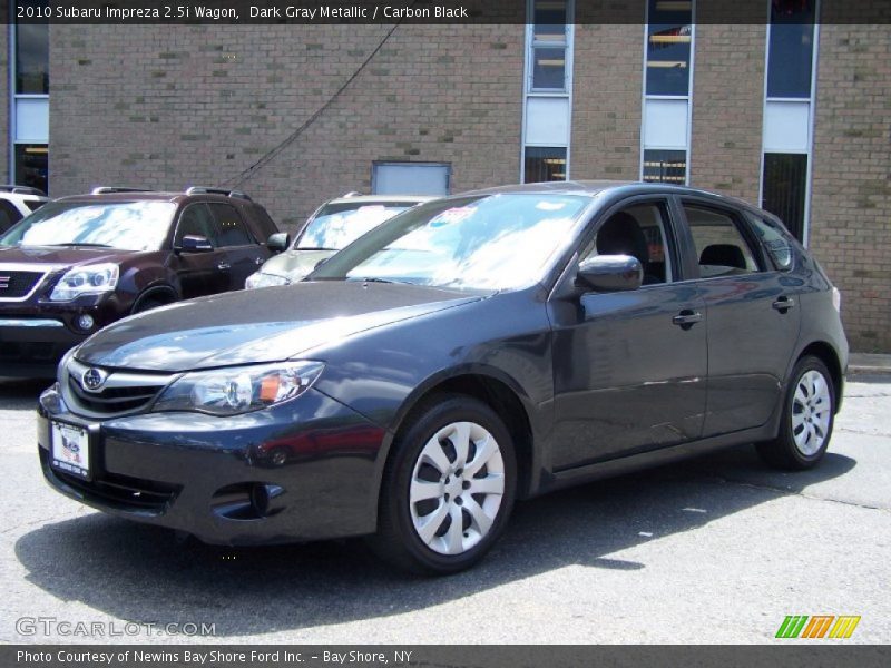 Dark Gray Metallic / Carbon Black 2010 Subaru Impreza 2.5i Wagon