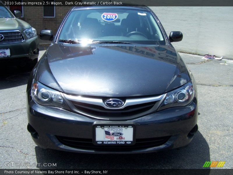 Dark Gray Metallic / Carbon Black 2010 Subaru Impreza 2.5i Wagon