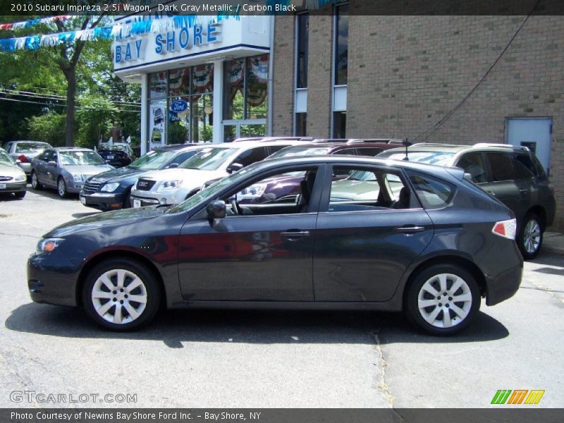 Dark Gray Metallic / Carbon Black 2010 Subaru Impreza 2.5i Wagon
