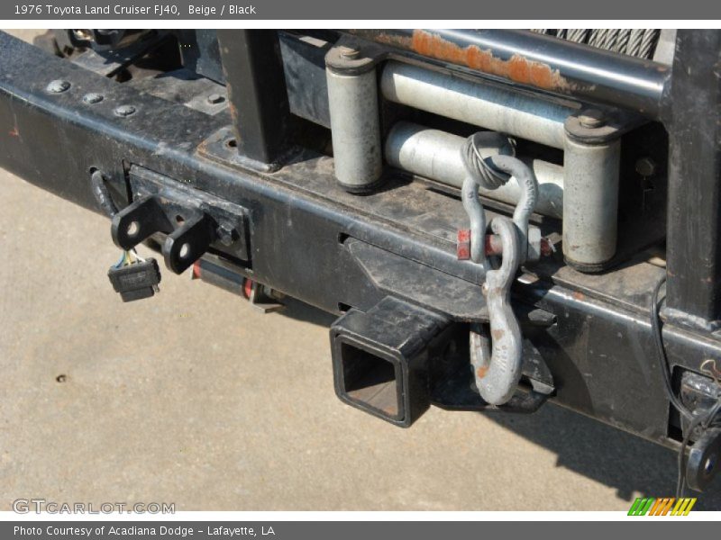 Beige / Black 1976 Toyota Land Cruiser FJ40