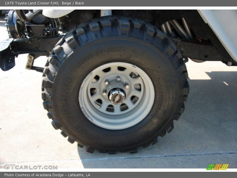 Beige / Black 1976 Toyota Land Cruiser FJ40
