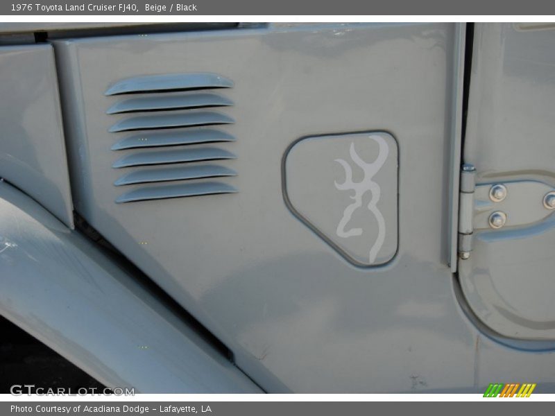 Beige / Black 1976 Toyota Land Cruiser FJ40
