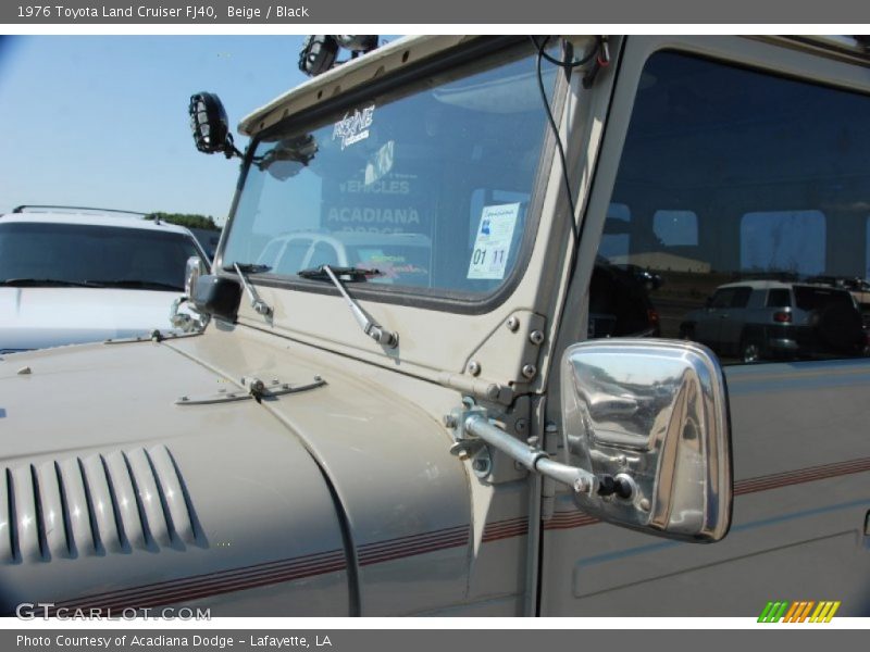 Beige / Black 1976 Toyota Land Cruiser FJ40