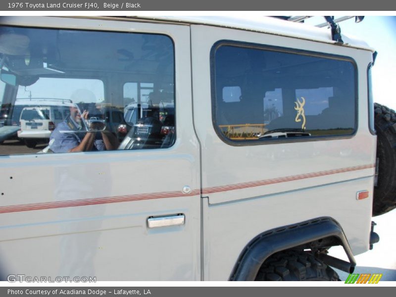 Beige / Black 1976 Toyota Land Cruiser FJ40