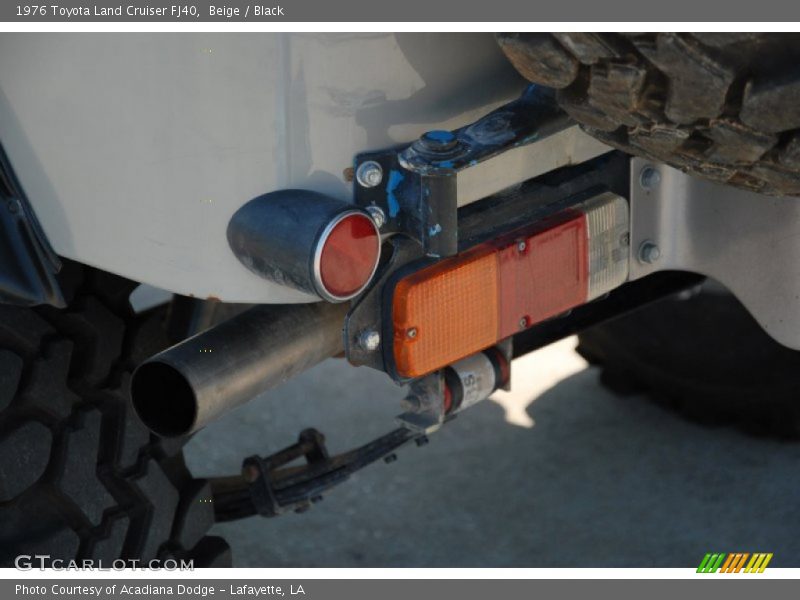Beige / Black 1976 Toyota Land Cruiser FJ40