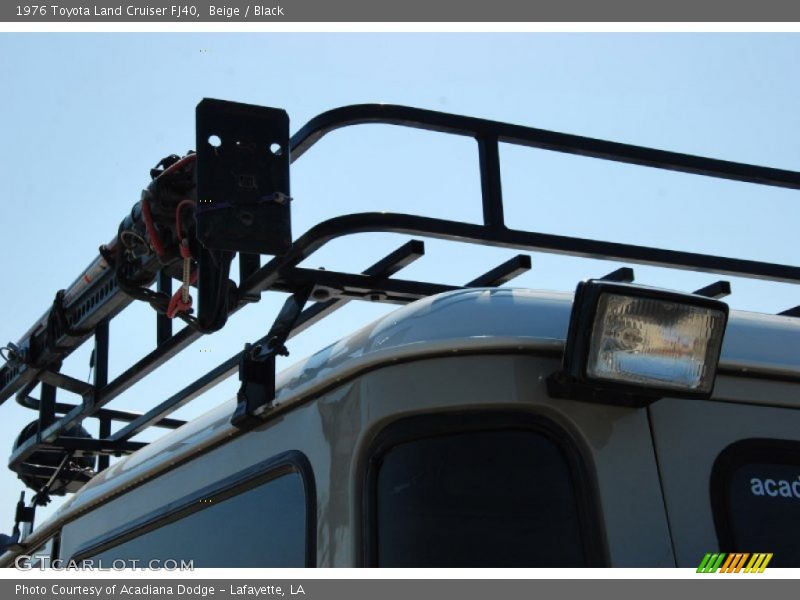 Beige / Black 1976 Toyota Land Cruiser FJ40