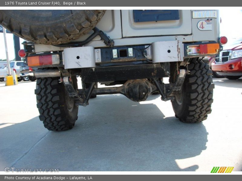 Beige / Black 1976 Toyota Land Cruiser FJ40