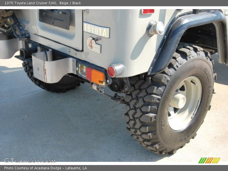 Beige / Black 1976 Toyota Land Cruiser FJ40