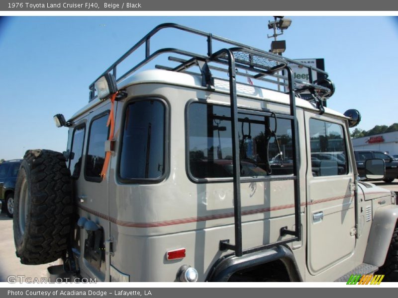 Beige / Black 1976 Toyota Land Cruiser FJ40