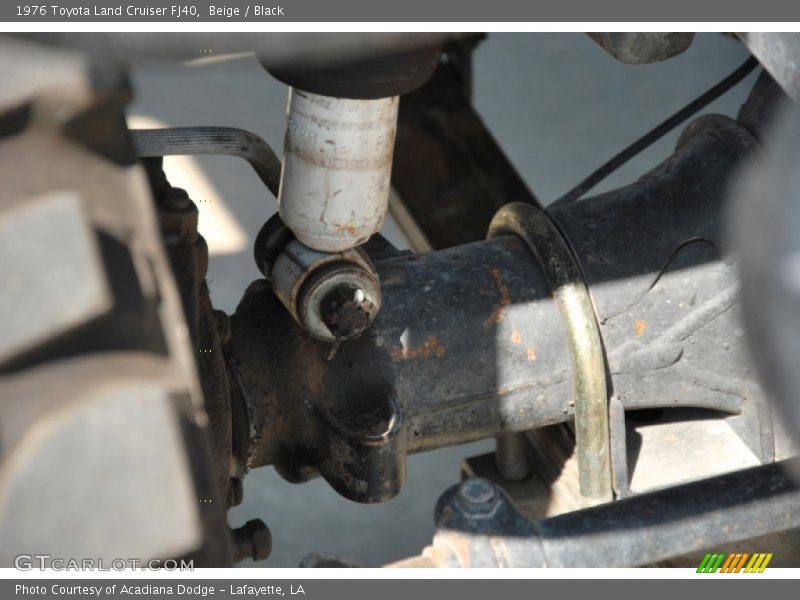 Beige / Black 1976 Toyota Land Cruiser FJ40
