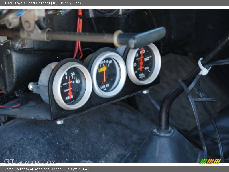  1976 Land Cruiser FJ40 FJ40 Gauges