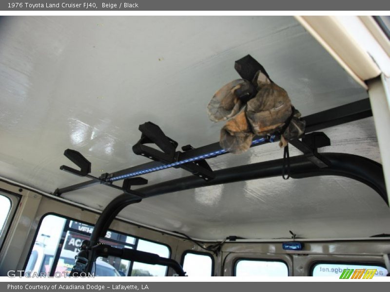 Beige / Black 1976 Toyota Land Cruiser FJ40