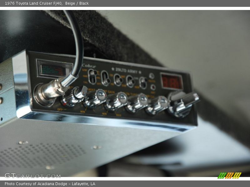 Beige / Black 1976 Toyota Land Cruiser FJ40