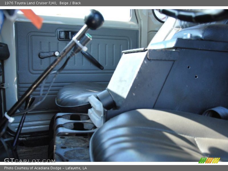 Beige / Black 1976 Toyota Land Cruiser FJ40
