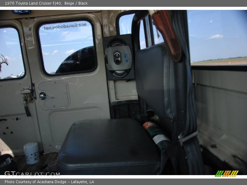 Beige / Black 1976 Toyota Land Cruiser FJ40