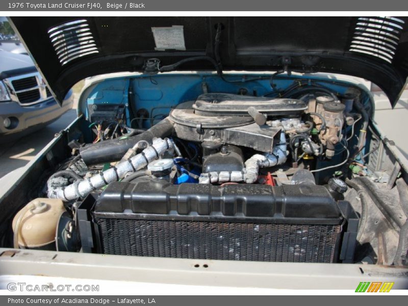  1976 Land Cruiser FJ40 Engine - 4.2 Liter OHV 12-Valve Inline 6 Cylinder
