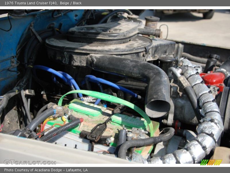 Beige / Black 1976 Toyota Land Cruiser FJ40