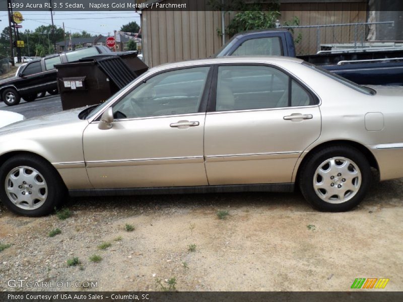 Naples Gold Metallic / Parchment 1999 Acura RL 3.5 Sedan