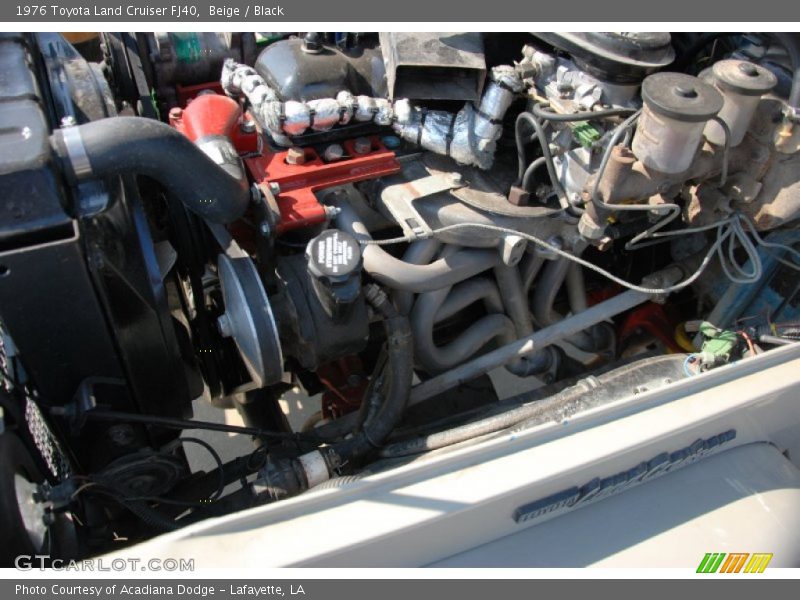  1976 Land Cruiser FJ40 Engine - 4.2 Liter OHV 12-Valve Inline 6 Cylinder