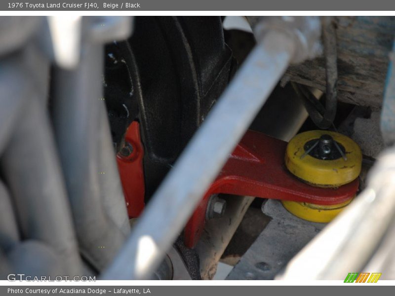 Beige / Black 1976 Toyota Land Cruiser FJ40