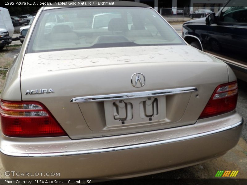 Naples Gold Metallic / Parchment 1999 Acura RL 3.5 Sedan