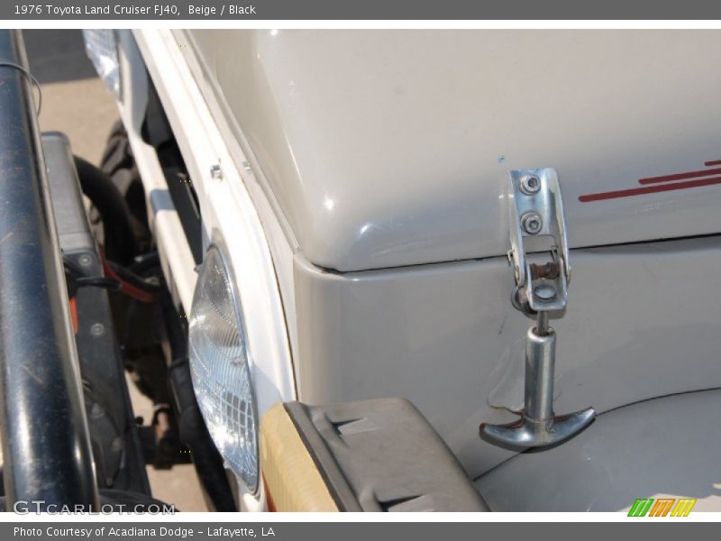 Beige / Black 1976 Toyota Land Cruiser FJ40