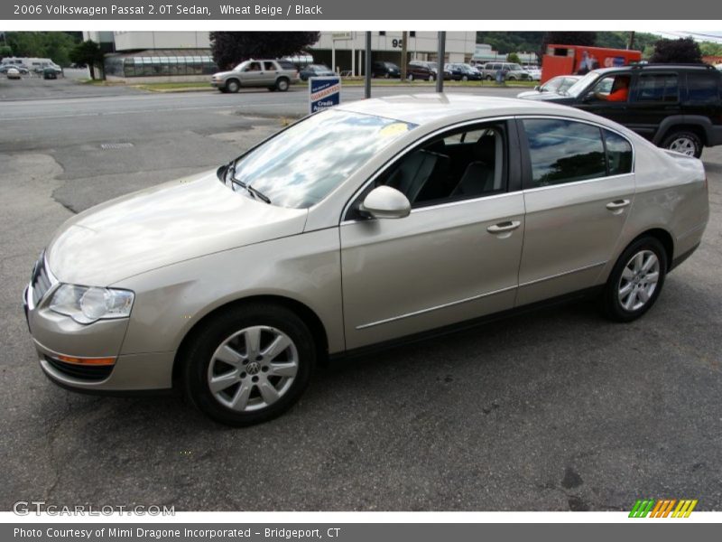 Wheat Beige / Black 2006 Volkswagen Passat 2.0T Sedan
