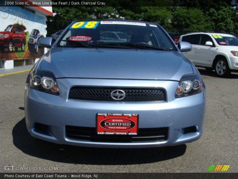 Wave Line Blue Pearl / Dark Charcoal Gray 2008 Scion tC