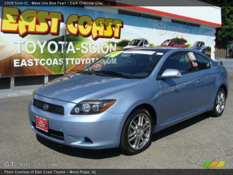 Wave Line Blue Pearl / Dark Charcoal Gray 2008 Scion tC