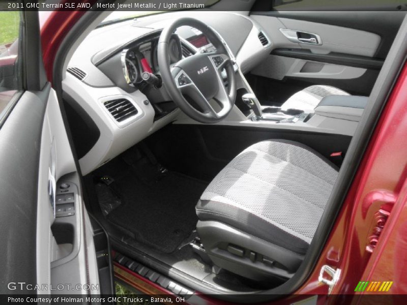 Merlot Jewel Metallic / Light Titanium 2011 GMC Terrain SLE AWD