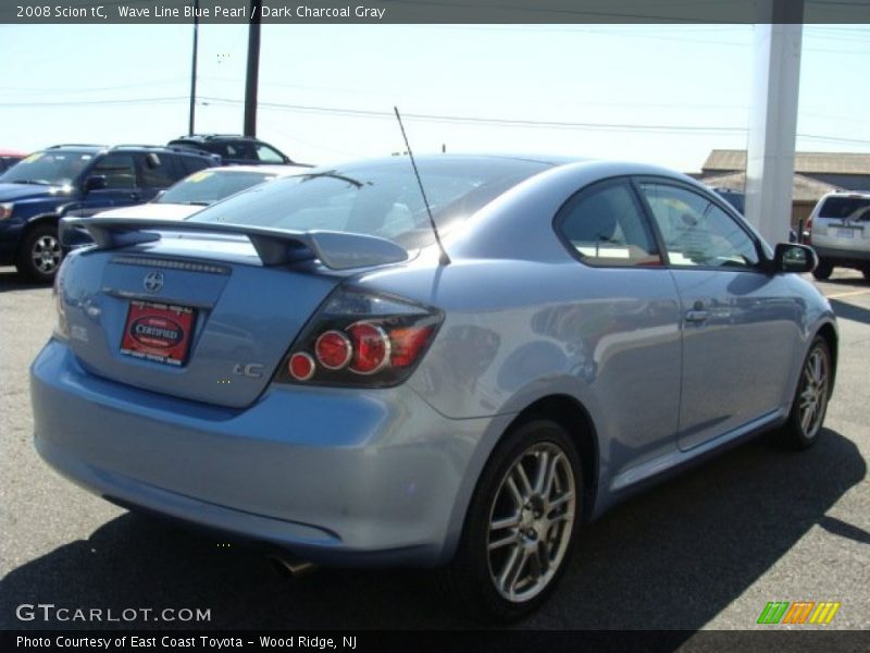 Wave Line Blue Pearl / Dark Charcoal Gray 2008 Scion tC