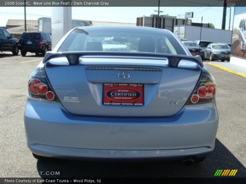 Wave Line Blue Pearl / Dark Charcoal Gray 2008 Scion tC