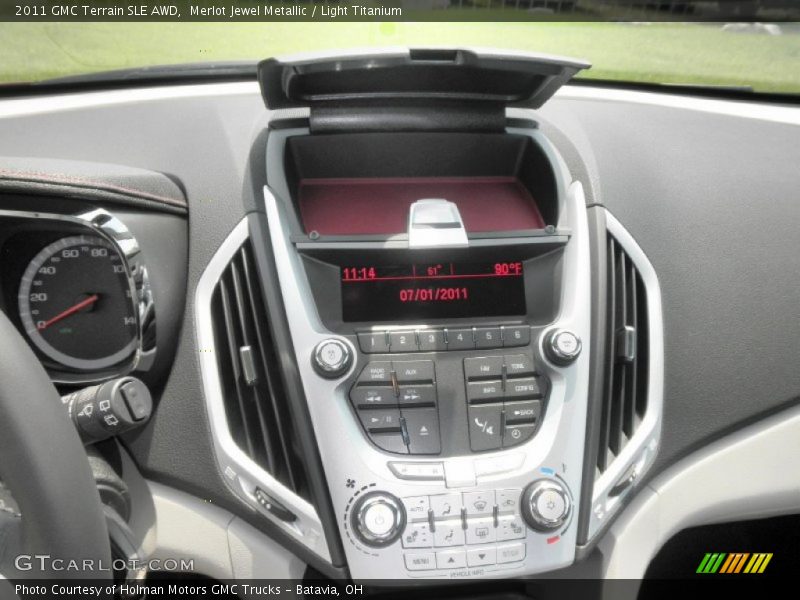 Merlot Jewel Metallic / Light Titanium 2011 GMC Terrain SLE AWD