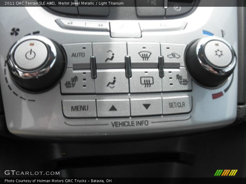 Merlot Jewel Metallic / Light Titanium 2011 GMC Terrain SLE AWD