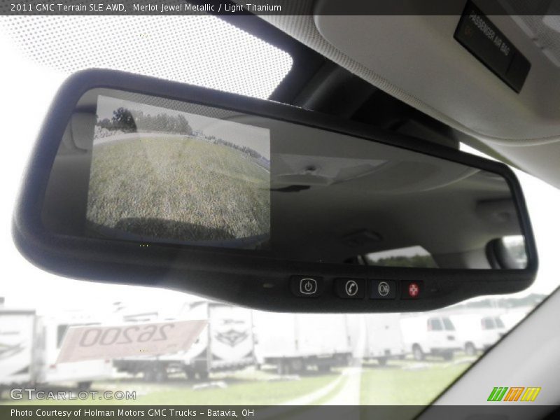Merlot Jewel Metallic / Light Titanium 2011 GMC Terrain SLE AWD