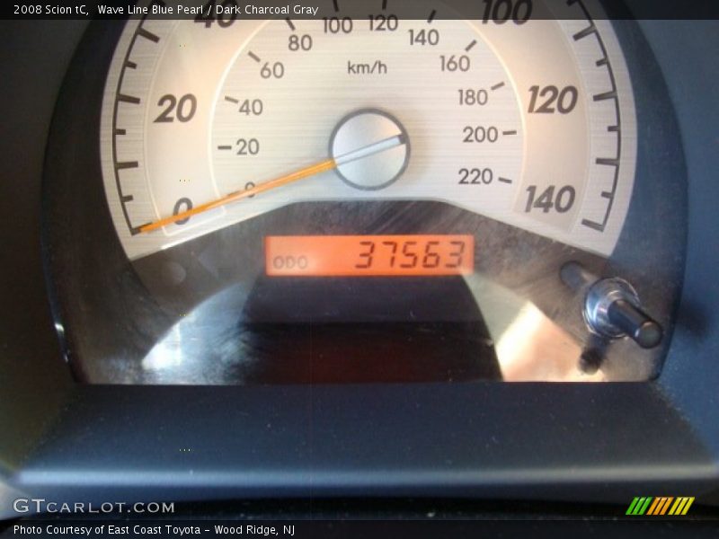 Wave Line Blue Pearl / Dark Charcoal Gray 2008 Scion tC