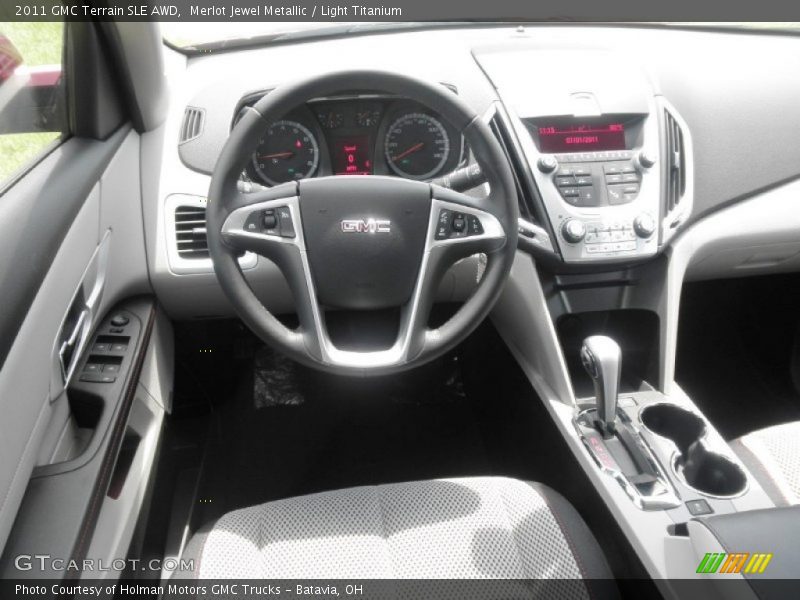 Merlot Jewel Metallic / Light Titanium 2011 GMC Terrain SLE AWD