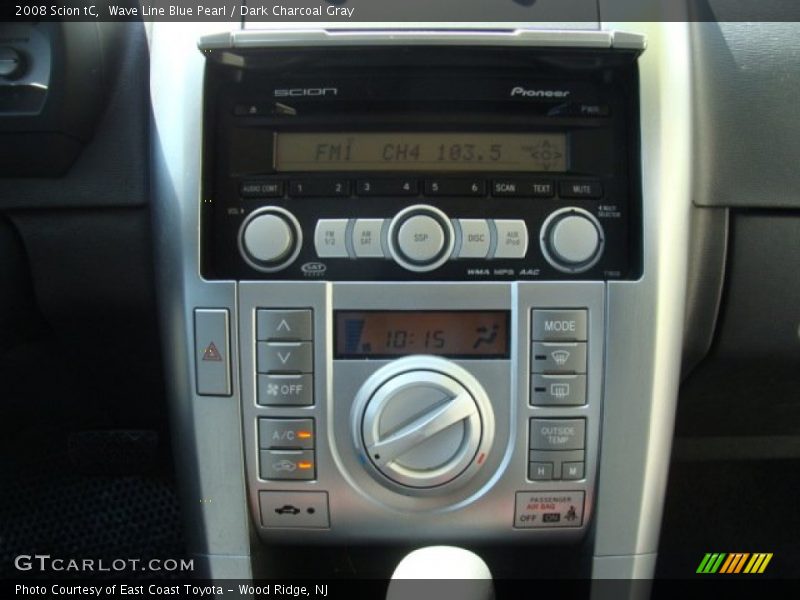 Wave Line Blue Pearl / Dark Charcoal Gray 2008 Scion tC