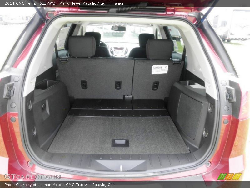 Merlot Jewel Metallic / Light Titanium 2011 GMC Terrain SLE AWD