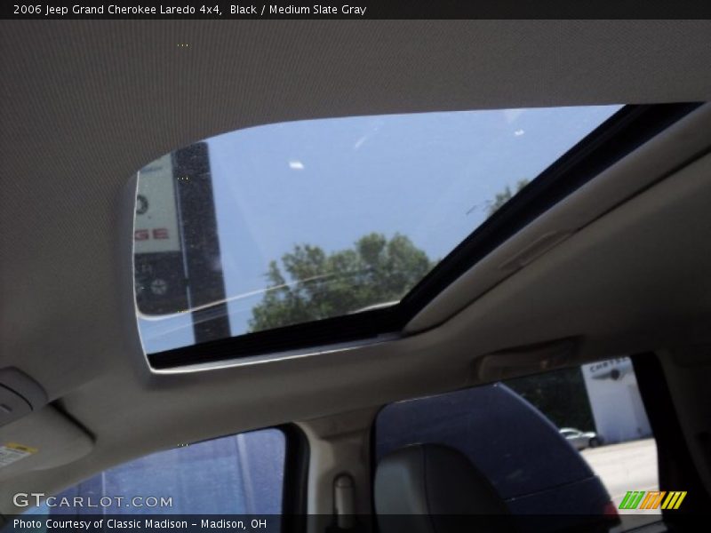 Black / Medium Slate Gray 2006 Jeep Grand Cherokee Laredo 4x4