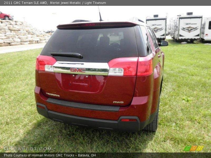 Merlot Jewel Metallic / Light Titanium 2011 GMC Terrain SLE AWD