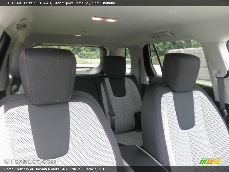 Merlot Jewel Metallic / Light Titanium 2011 GMC Terrain SLE AWD