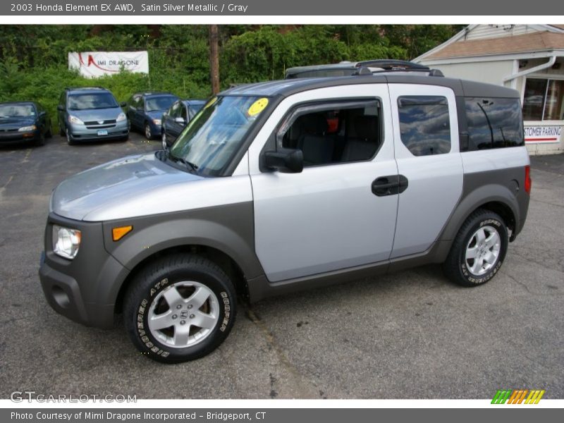Satin Silver Metallic / Gray 2003 Honda Element EX AWD