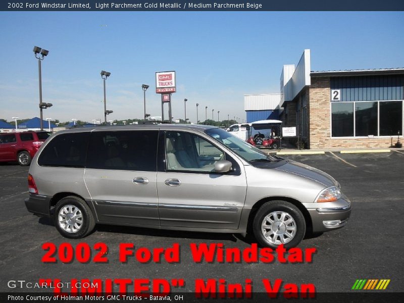 Light Parchment Gold Metallic / Medium Parchment Beige 2002 Ford Windstar Limited