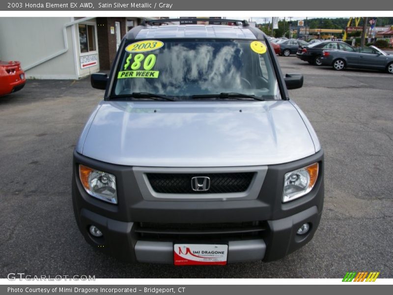 Satin Silver Metallic / Gray 2003 Honda Element EX AWD