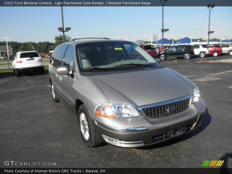 Light Parchment Gold Metallic / Medium Parchment Beige 2002 Ford Windstar Limited